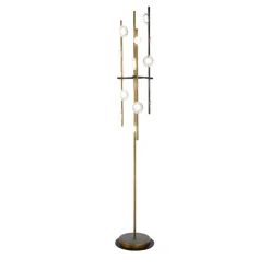 Lampada da terra in vetro Flower Miu