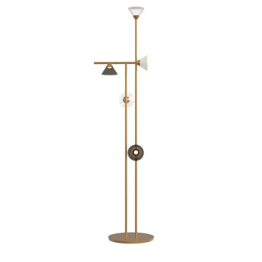 Lampada da terra Linfa Oro
