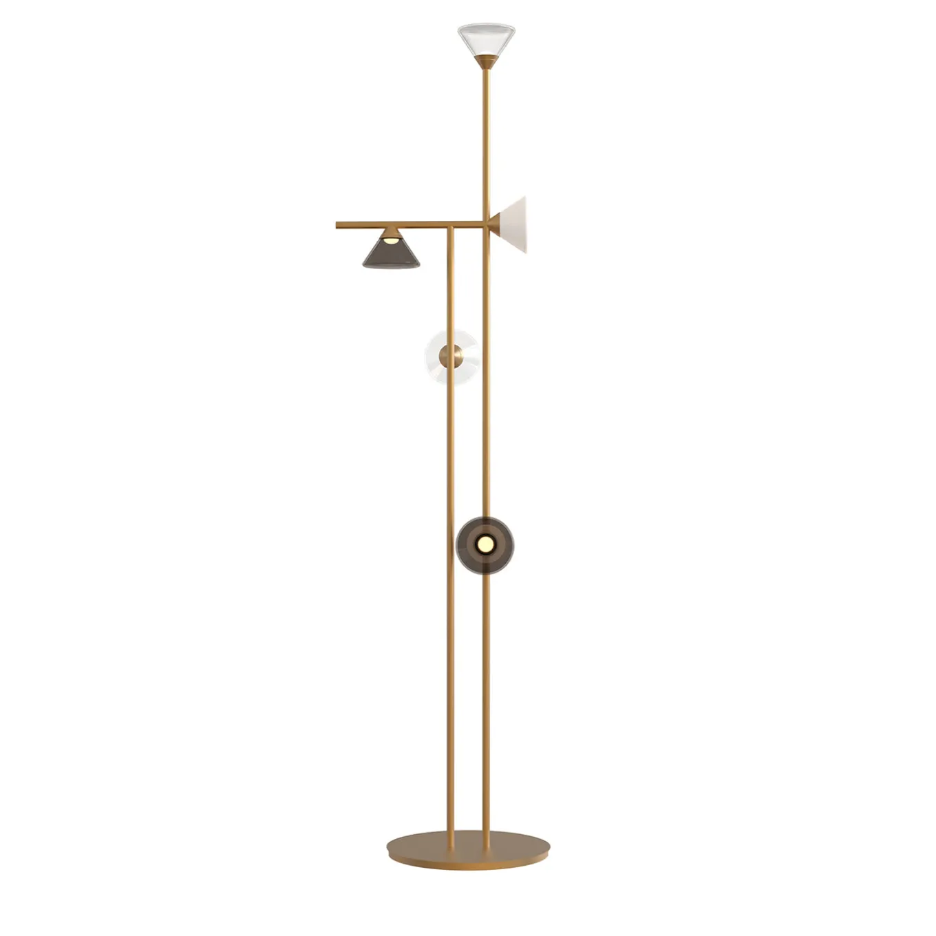 Lampada da terra Linfa Oro
