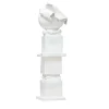 Lampada da terra Marostica+Marostica+Marostica+Cassola Merz in ceramica bianca