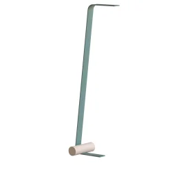 Lampada da terra Nastro verde e beige