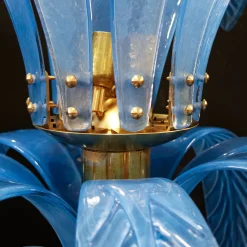 Lampada da terra Palma Light Blue