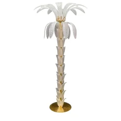 Lampada da terra Palma White