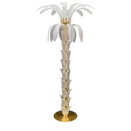 Lampada da terra Palma White