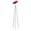 Lampada da Terra Palomar 1984 in Acciaio Rosso