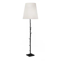 Lampada da terra Rosa Rosae in bronzo di Carlo Rampazzi