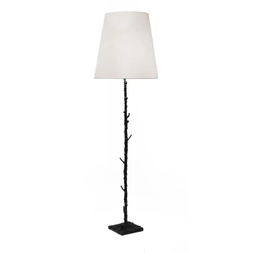 Lampada da terra Rosa Rosae in bronzo di Carlo Rampazzi