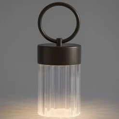 Lampada Portatile Claretta Bronzo