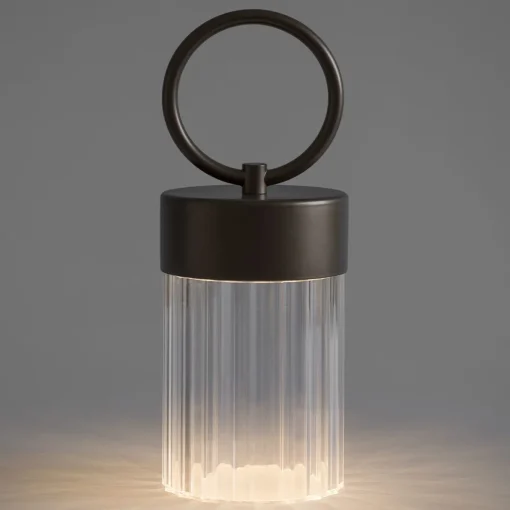 Lampada Portatile Claretta Bronzo