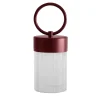 Lampada Portatile Claretta Rosso Scuro