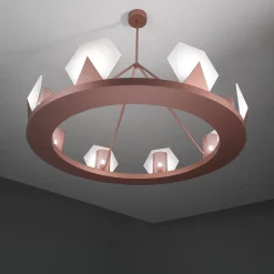 Lampadario a 8 luci Artemide