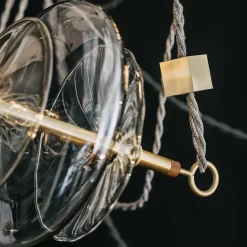 Lampadario a sei luci Trapezi