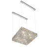 Lampadario Arabesque SH 50 cromato