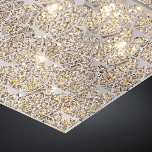 Lampadario Arabesque SH 50 cromato