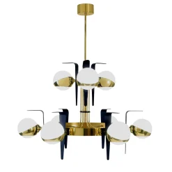 Lampadario Cosmo a 2 livelli