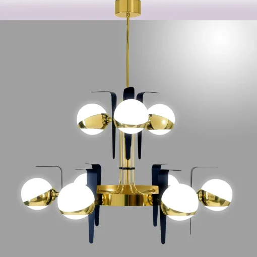 Lampadario Cosmo a 2 livelli