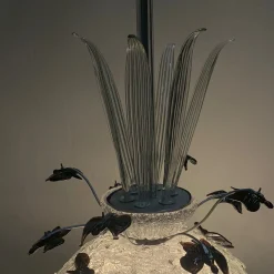 Lampadario in vetro di Murano Fiori