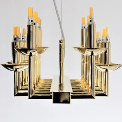 Lampadario METROPOLITAN in oro
