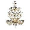 Lampadario Rezzonico nero