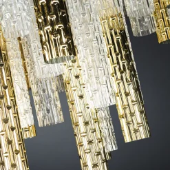 Lampadario rotondo New Pipe