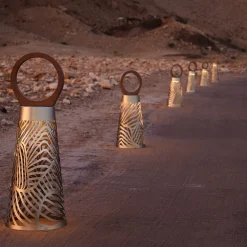 Lanterna Noora Champagne Misura 02 di Lorenza Bozzoli