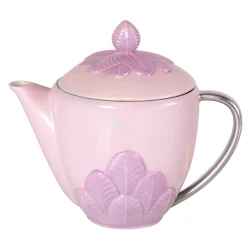 LATTIERA PAVONE - ROSA E ARGENTO