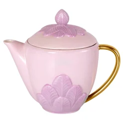 LATTIERA PAVONE - ROSA E ORO
