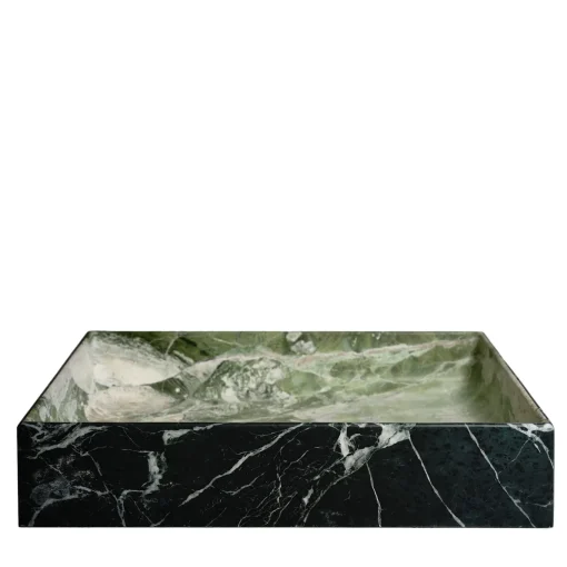 Lavabo Blessed Square in Verde Alpi e Artik Green
