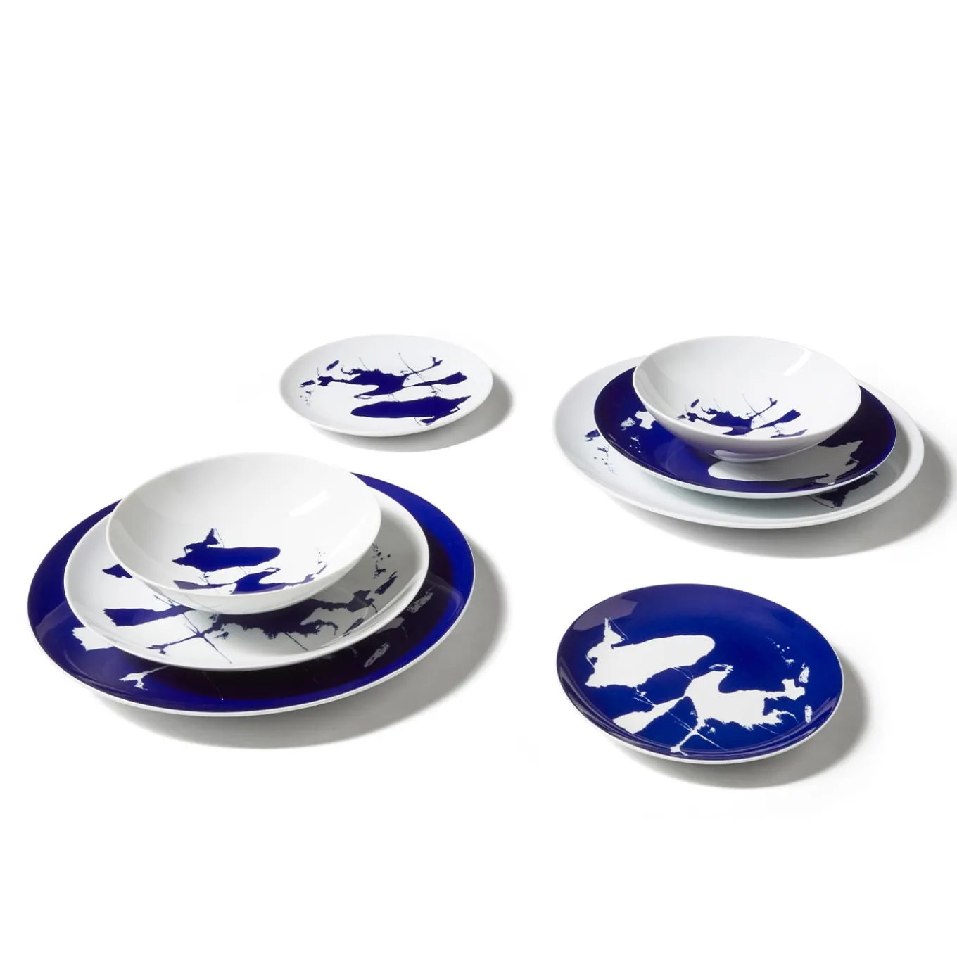 Le monde de Charlotte Perriand - Neige - Set di 2 piatti fondi