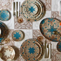 Le Volte Celesti Sottopiatto in porcellana con architetture #3