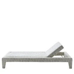 Lettino da sole in tessuto morbido Moonlight di Paola Navone Otto Studio
