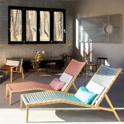 Lettino regolare azzurro