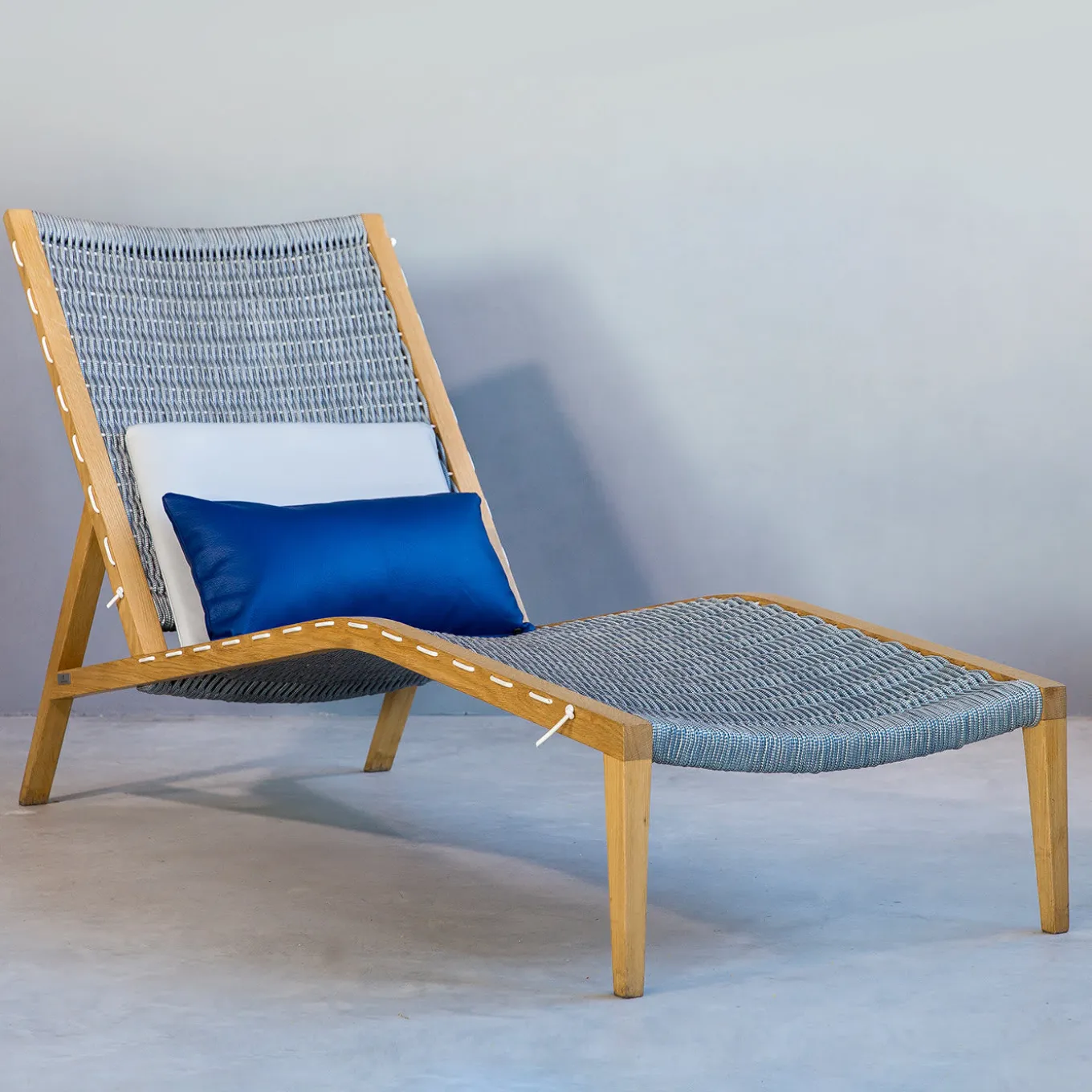 Lettino regolare azzurro