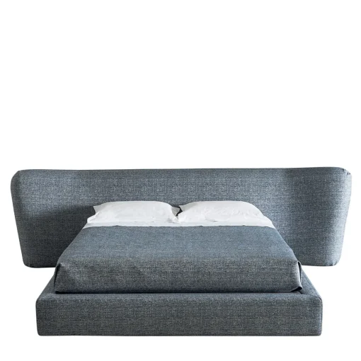 Letto Royale in tessuto blu di Castello Lagravinese