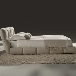 Letto Venezia in Tessuto Beige