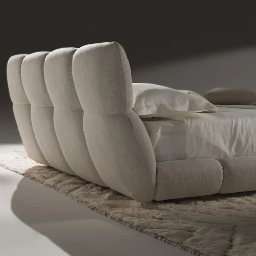 Letto Venezia in Tessuto Beige