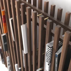 Libreria in noce Singolo