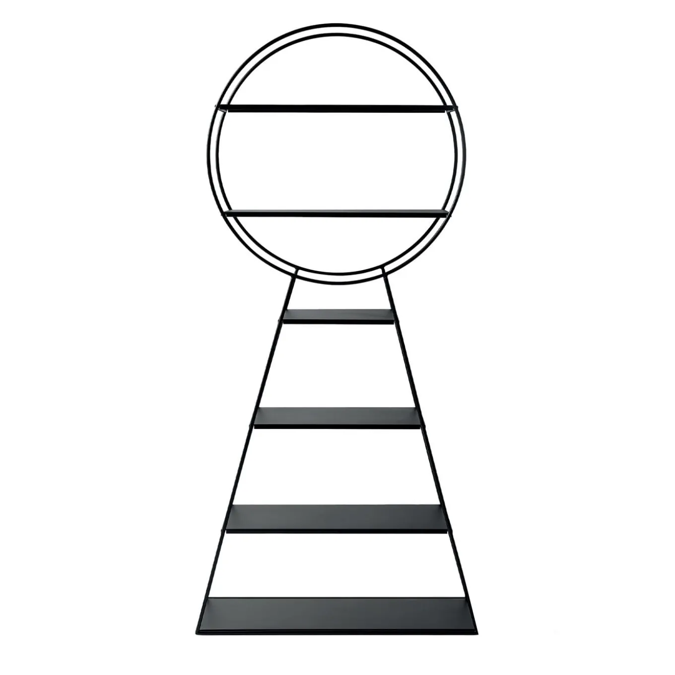 Libreria Key In Metallo Nero