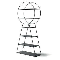 Libreria Key In Metallo Nero