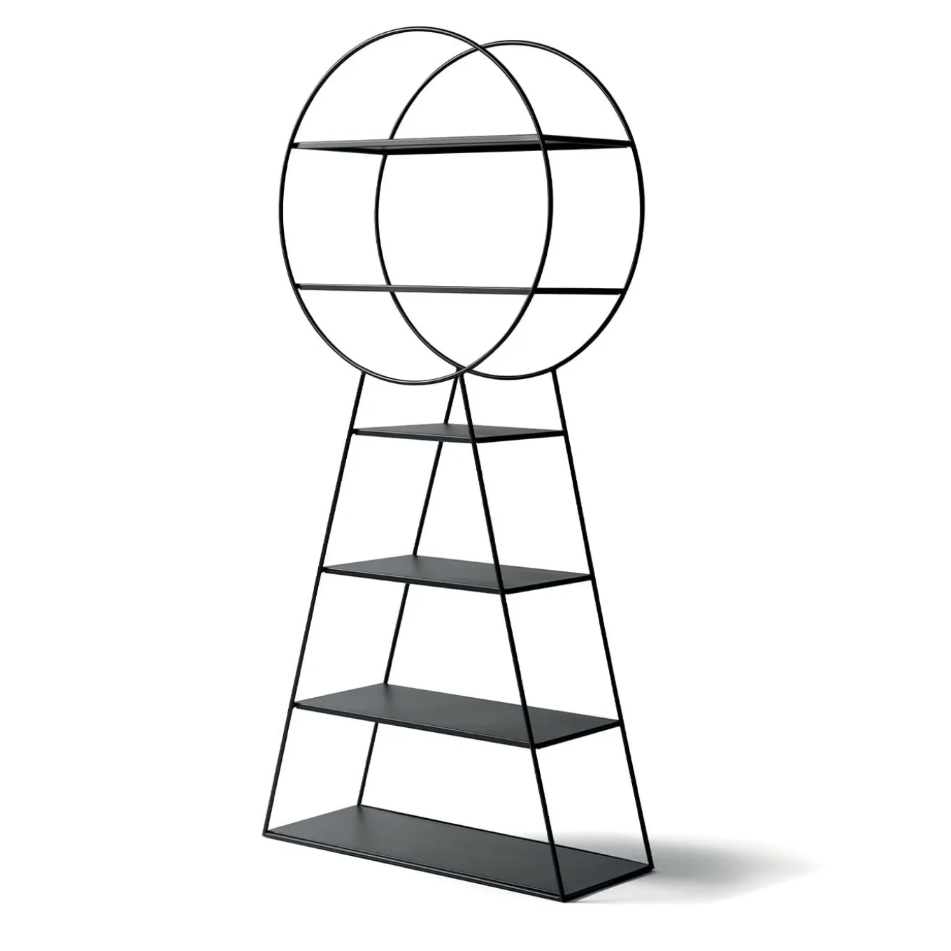 Libreria Key In Metallo Nero