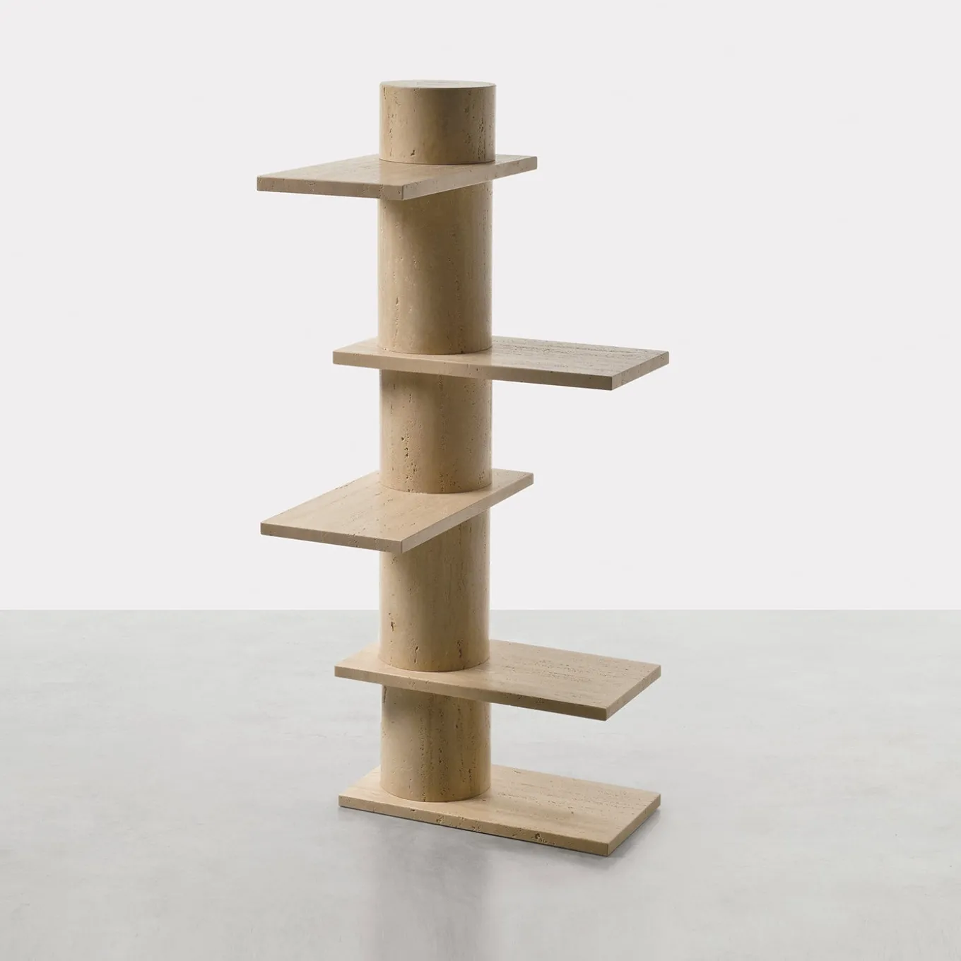 Libreria Roma in marmo di Dainelli Studio