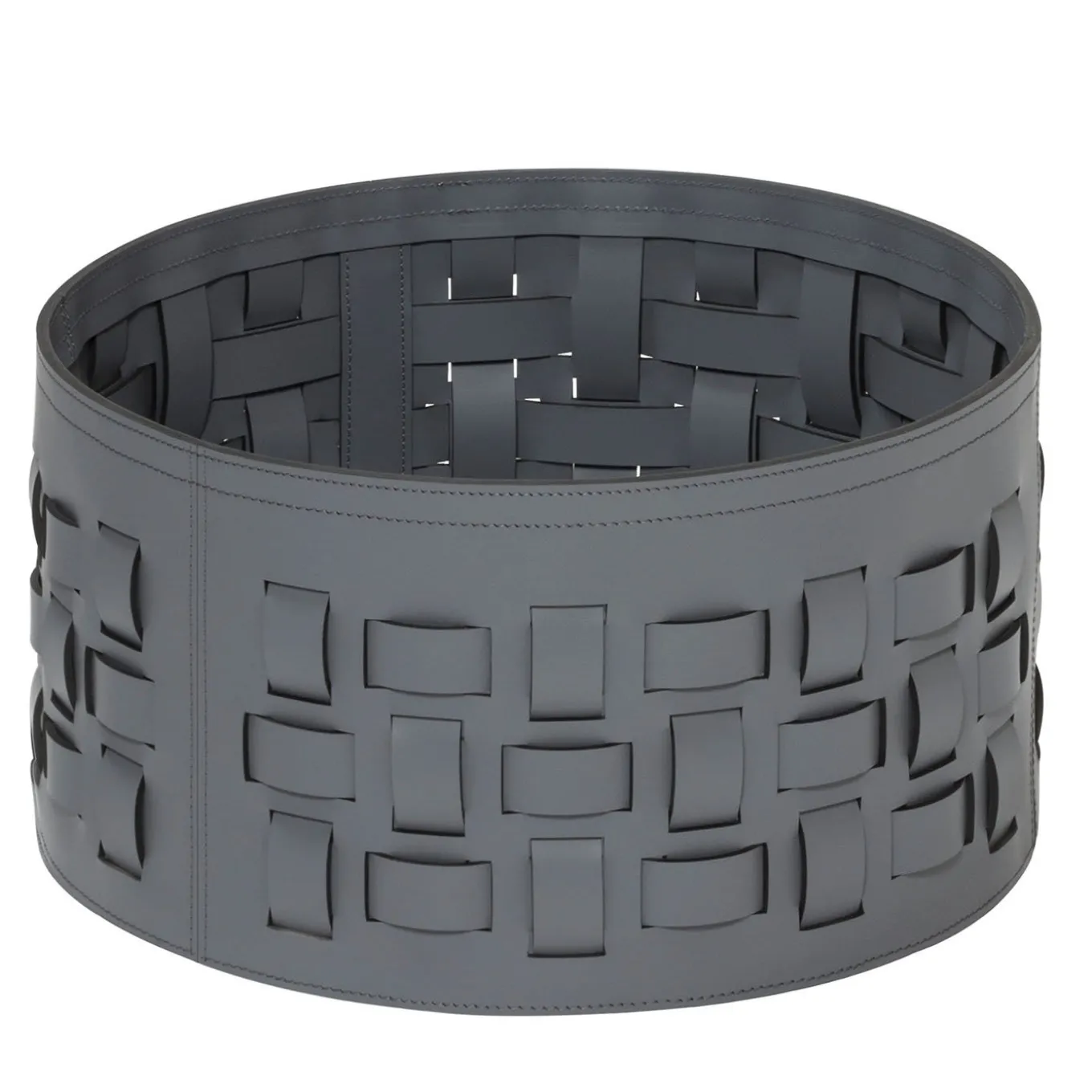Lisbona 6 Cesto rotondo grigio