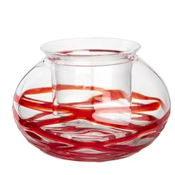Lumino Portacandele Rosso #2
