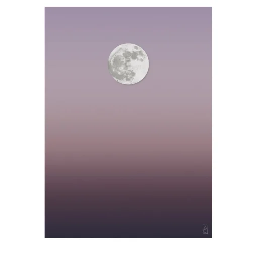 Luna d'argento 01 Stampa