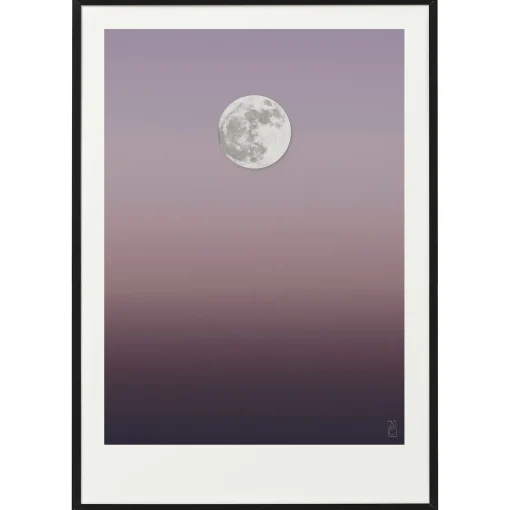 Luna d'argento 01 Stampa