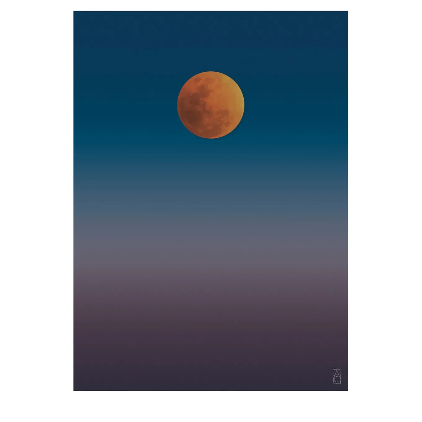 Luna rossa 02 Stampa