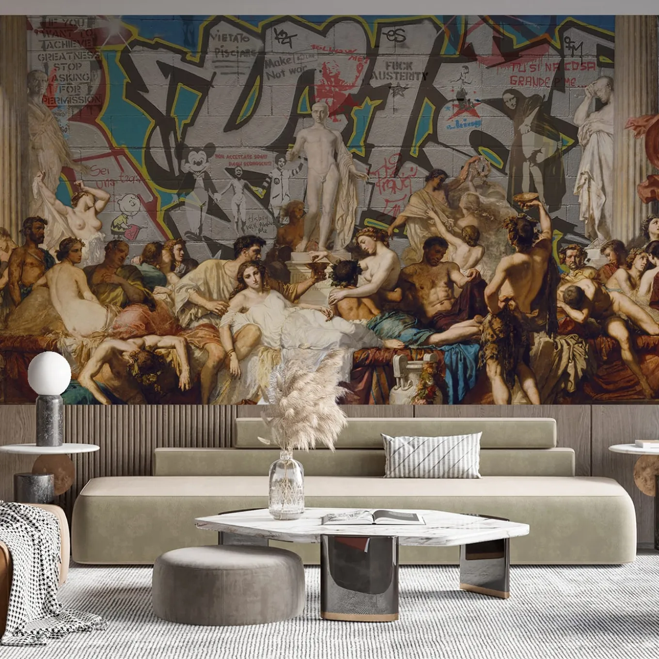 Ma Dove Ca..o Marco Battaglini Carta da parati