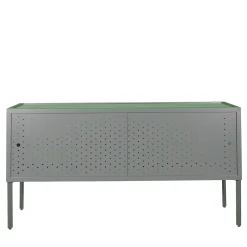 Madia Maia in Metallo Grigio