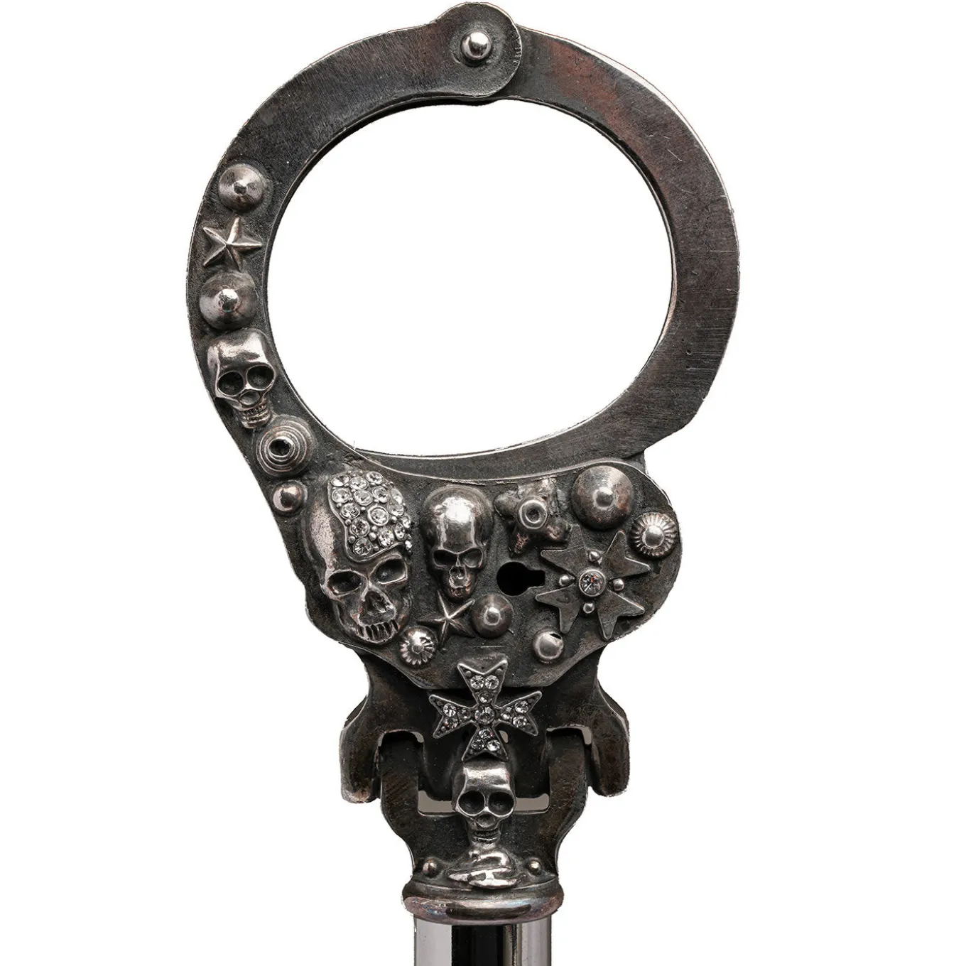 Manette con teschi calzascarpe