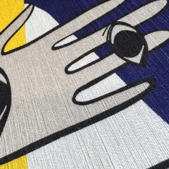 Mani B Stampa su Viscosa - Edizione limitata di 15 pezzi